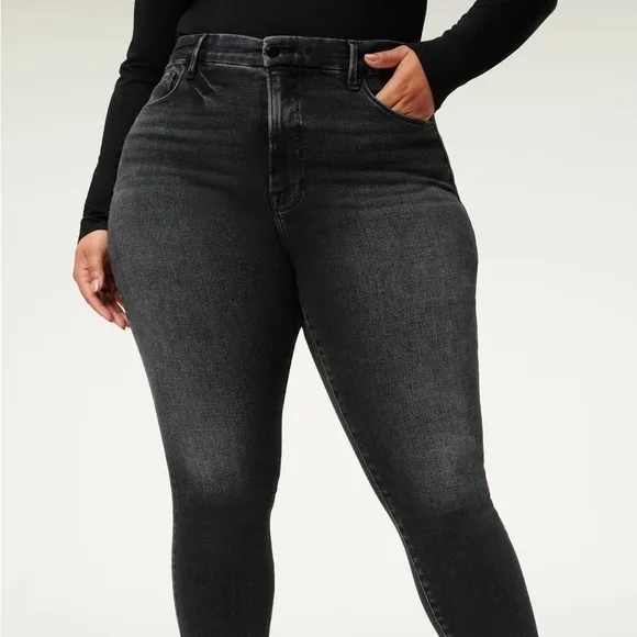 Good American Size 15 Black 263 Good Legs Skinny Jeans