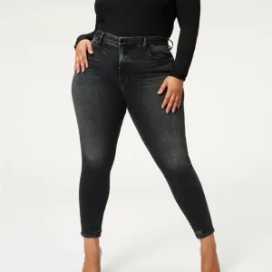 Good American Size 15 Black 263 Good Legs Skinny Jeans