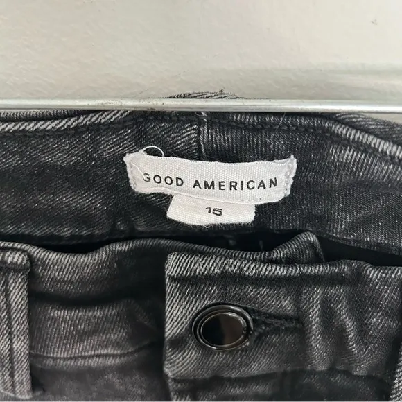Good American Size 15 Black 263 Good Legs Skinny Jeans