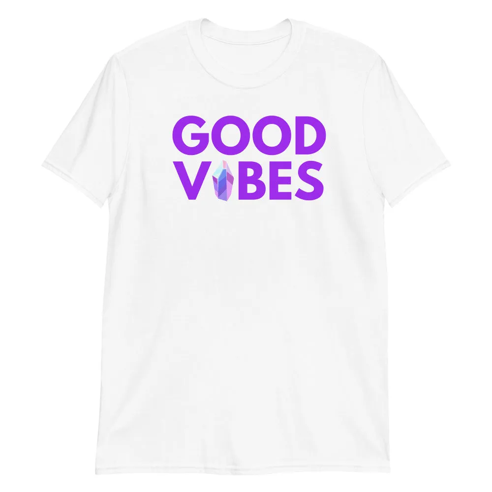 Good Vibes Crystal Short-Sleeve Unisex T-Shirt