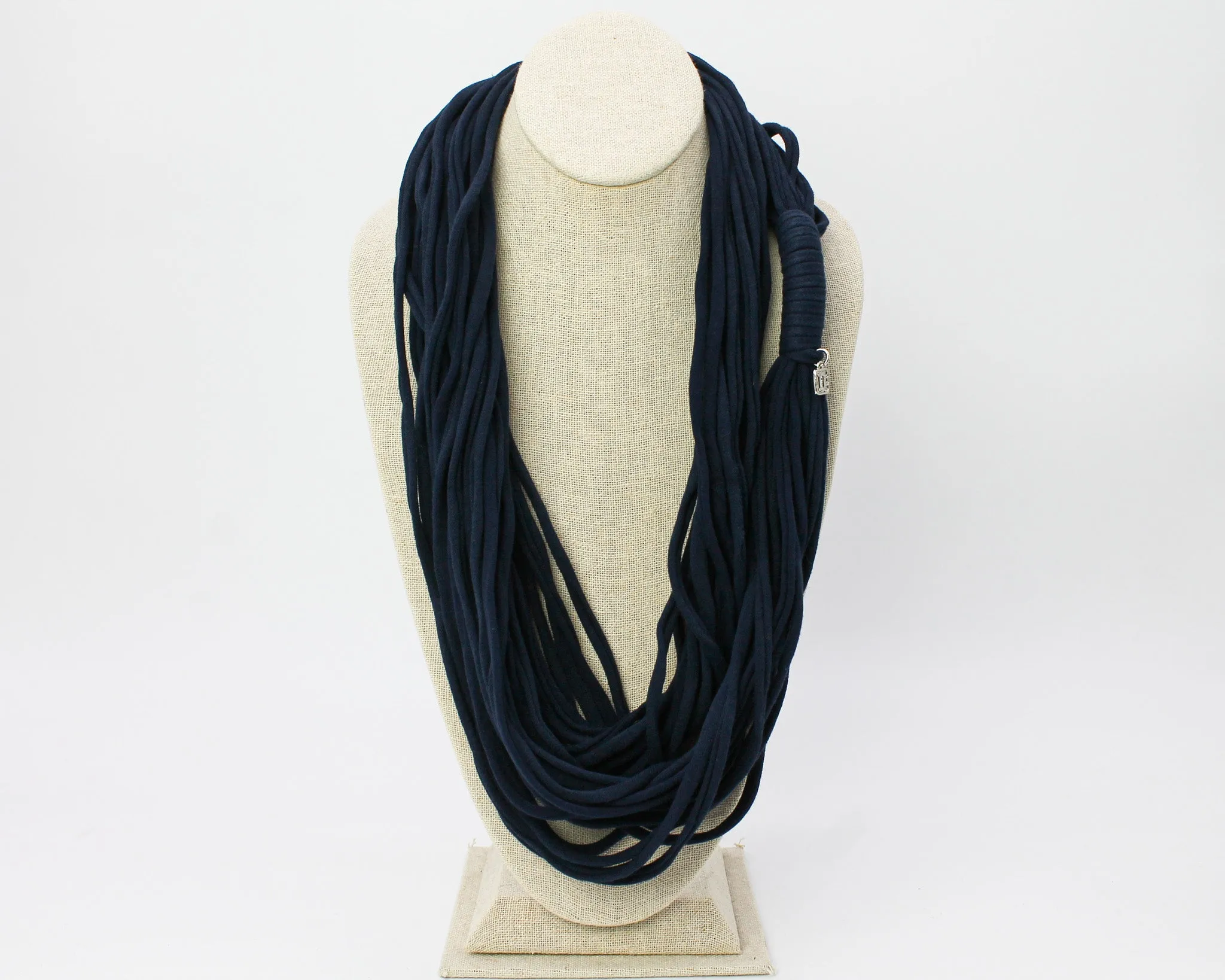 Grace Scarf / Navy Blue