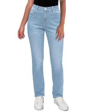 GRAPENT Womens Jeans High Waisted Stretchy Women Blue Jeans Womens Jeans Size 16 Womens Jeans Trendy Denim Pants for Women Womens Jeans Roadknight Blue Size X-Large US Size 16 to Size 18