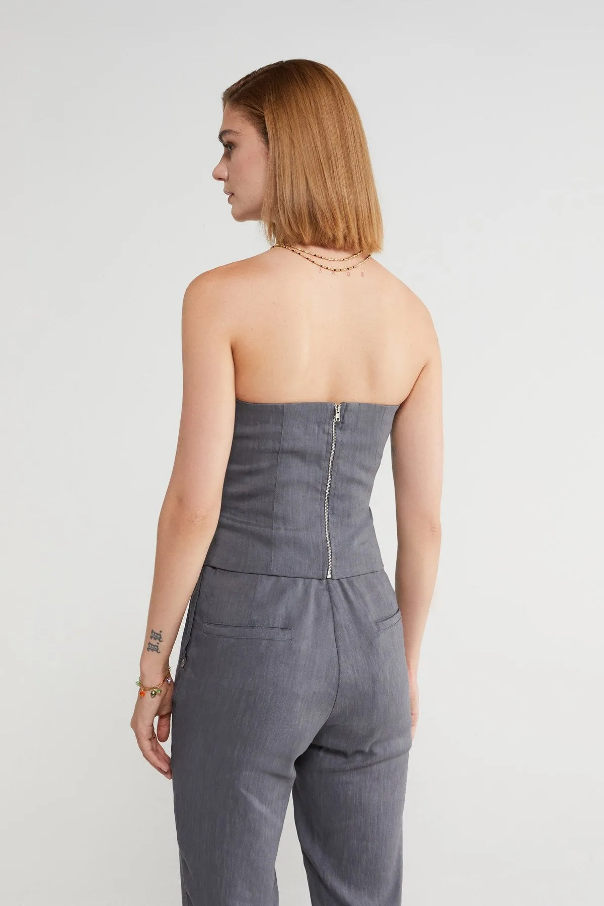 Graphite Tube Top