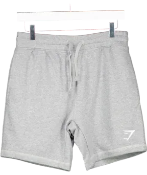 gymshark Grey Crest Shorts UK S