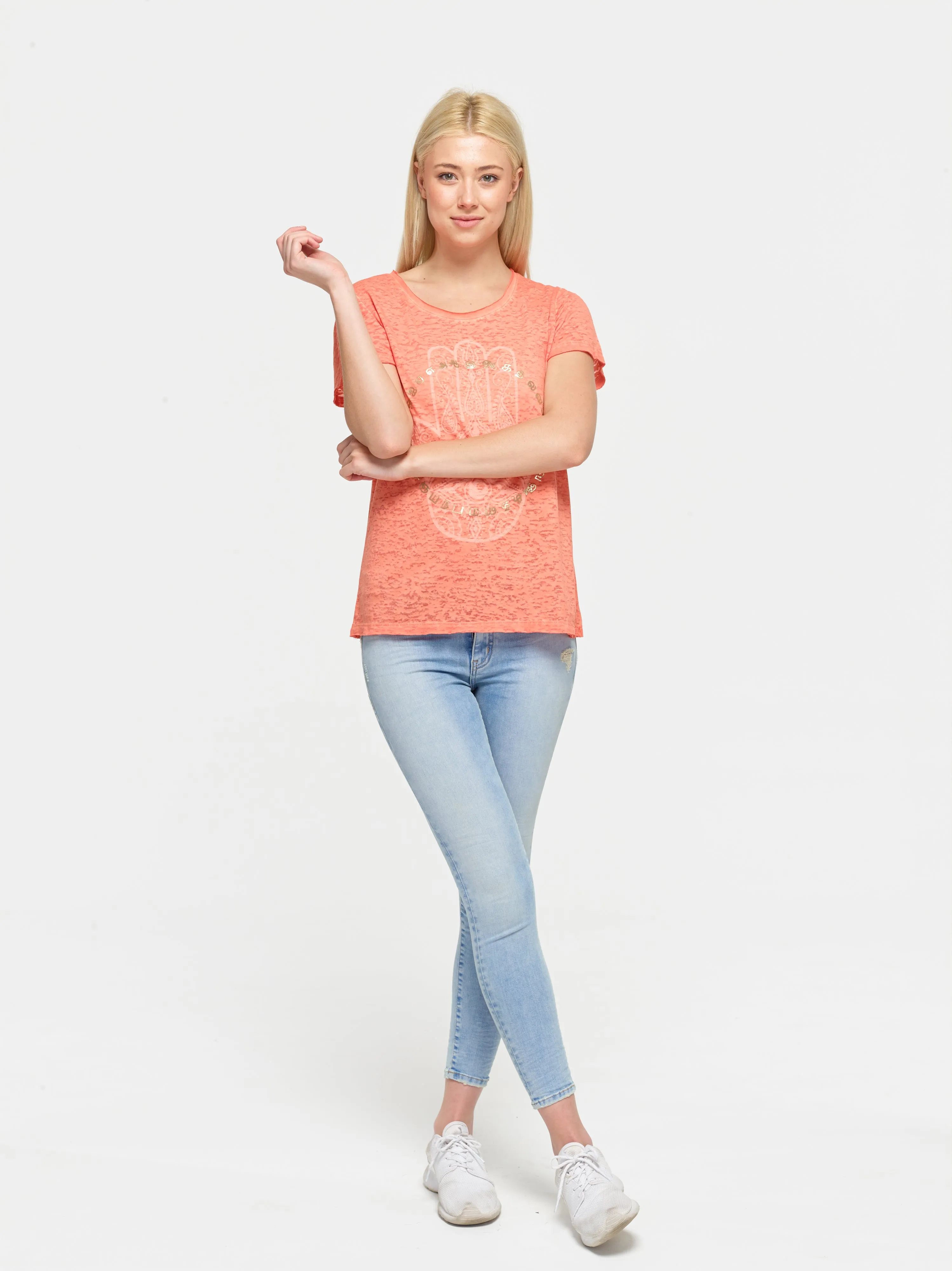 Hamsa Printed T-Shirt