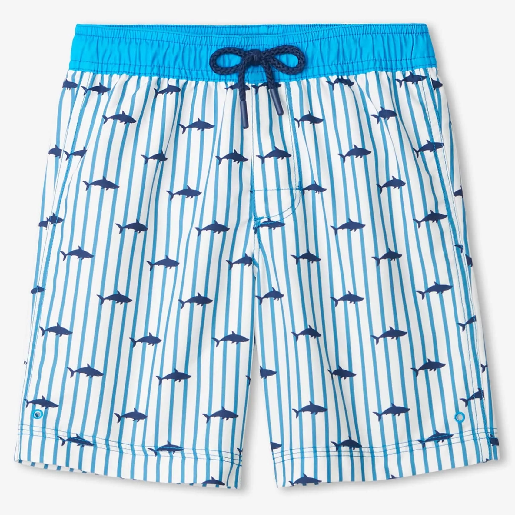 Hatley 'Silhouette Sharks' Swim Shorts