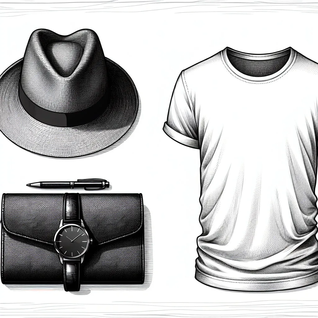 Hats and shirts