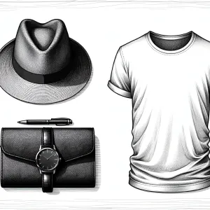 Hats and shirts