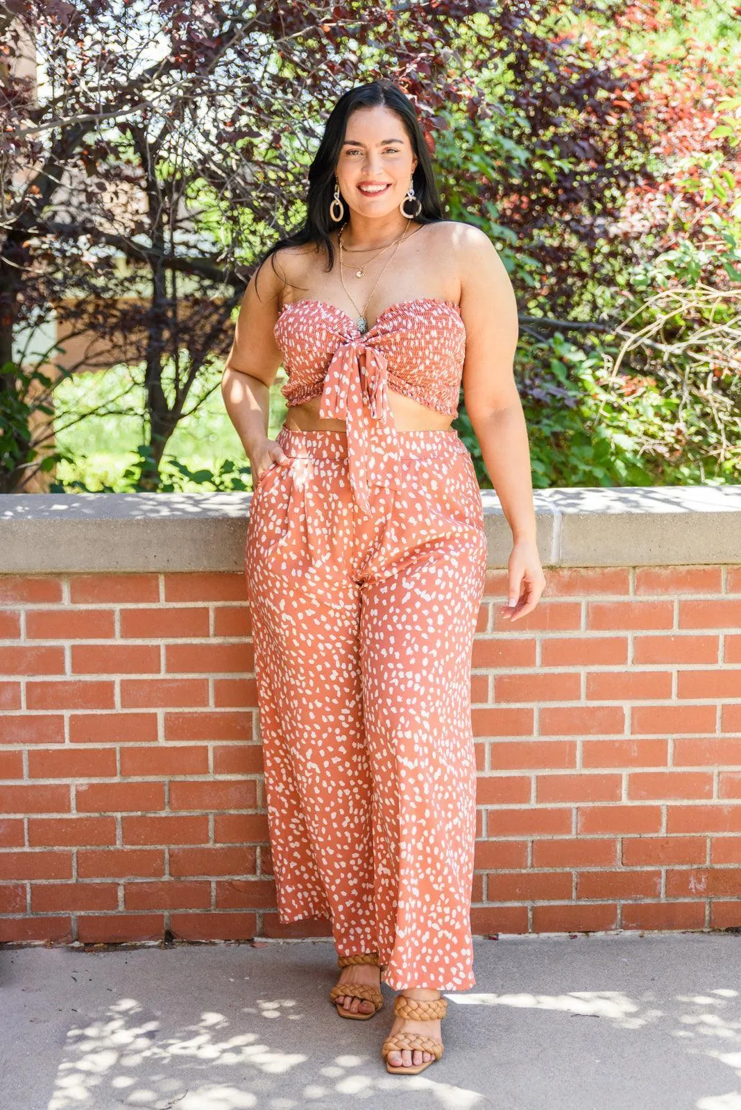 Hazel Blues® | Catching Up For Lost Time Crop Top