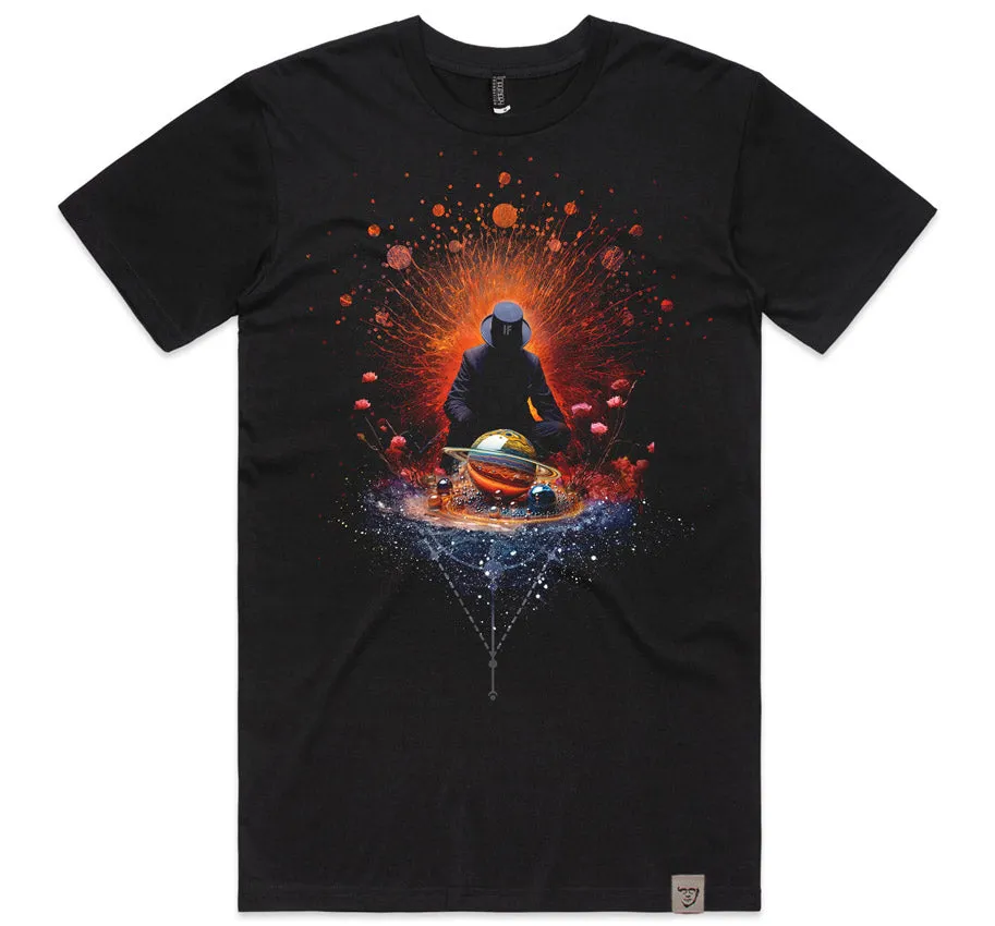 Hermetic Harmony Mens T Black