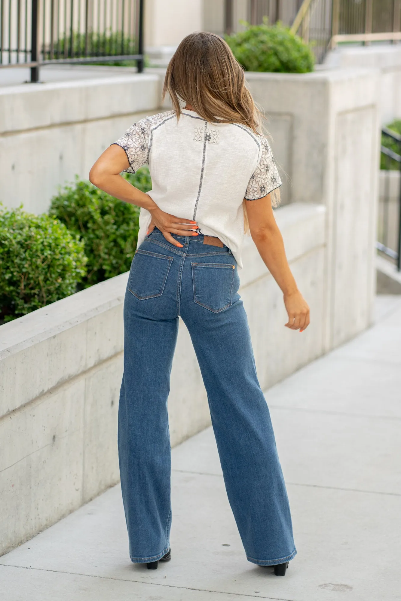 Hey Mama High Rise Vintage Wide Leg Regular & Plus Sizes