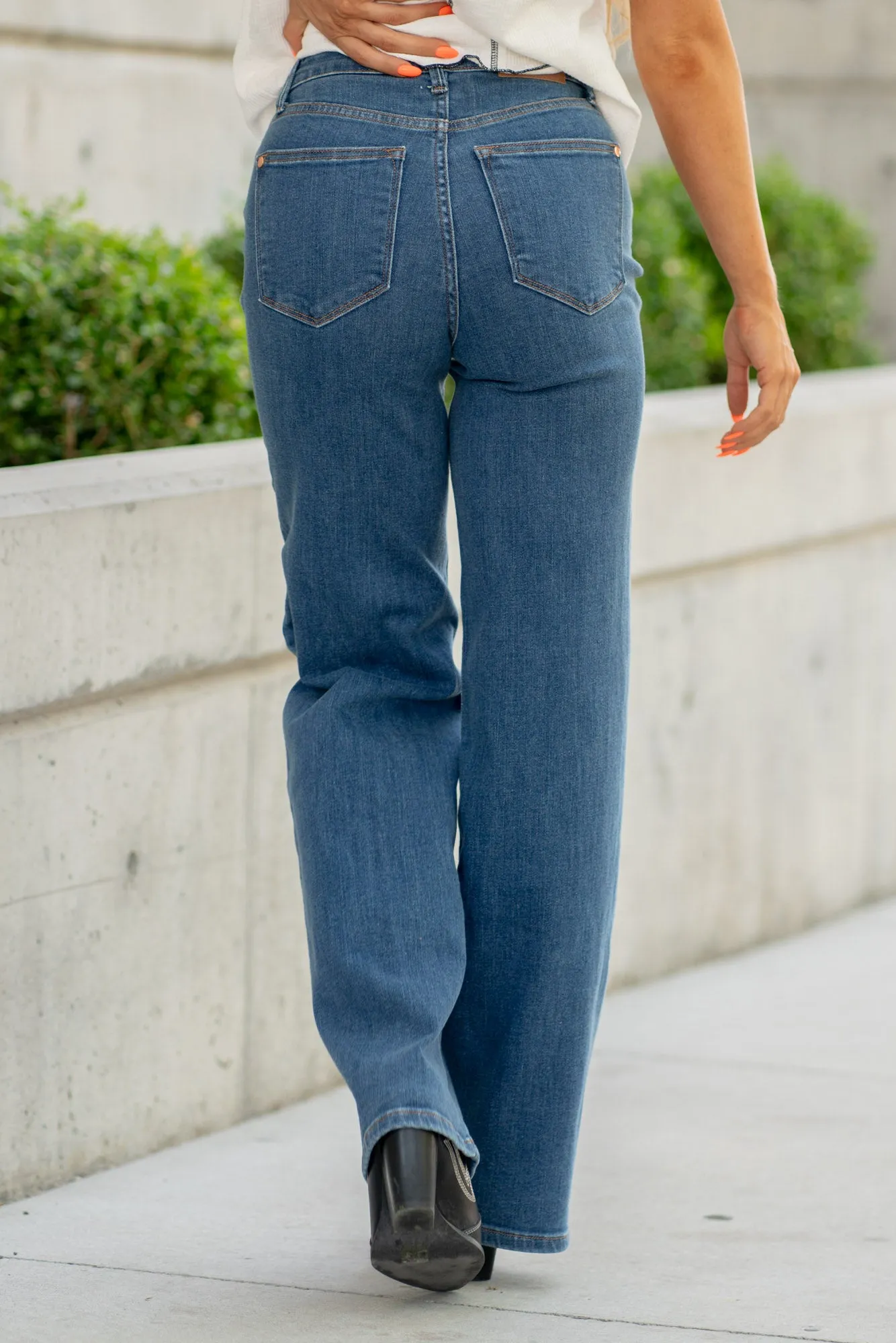 Hey Mama High Rise Vintage Wide Leg Regular & Plus Sizes
