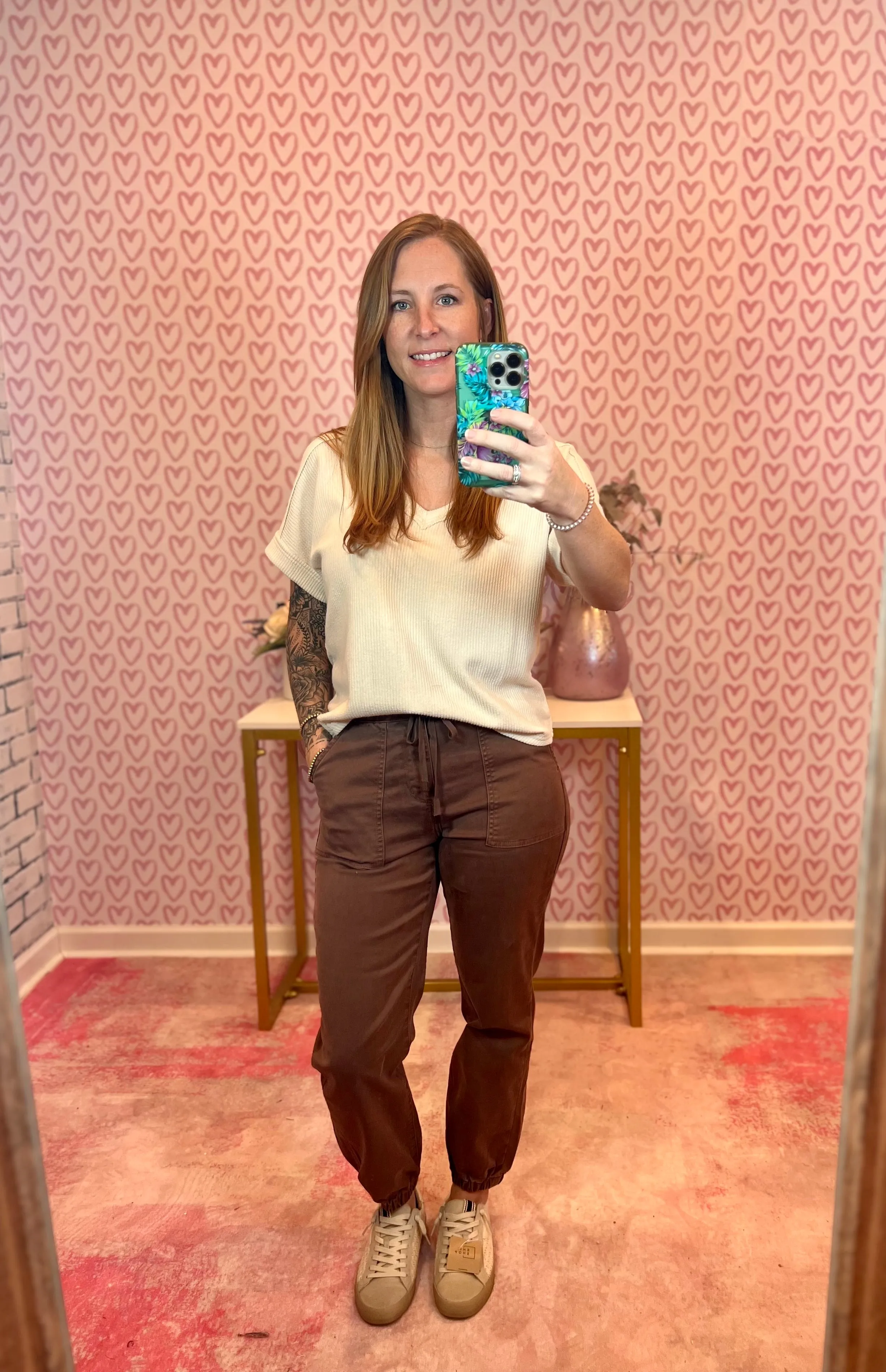 High Rise Crop Jogger Jeans (S-3X)