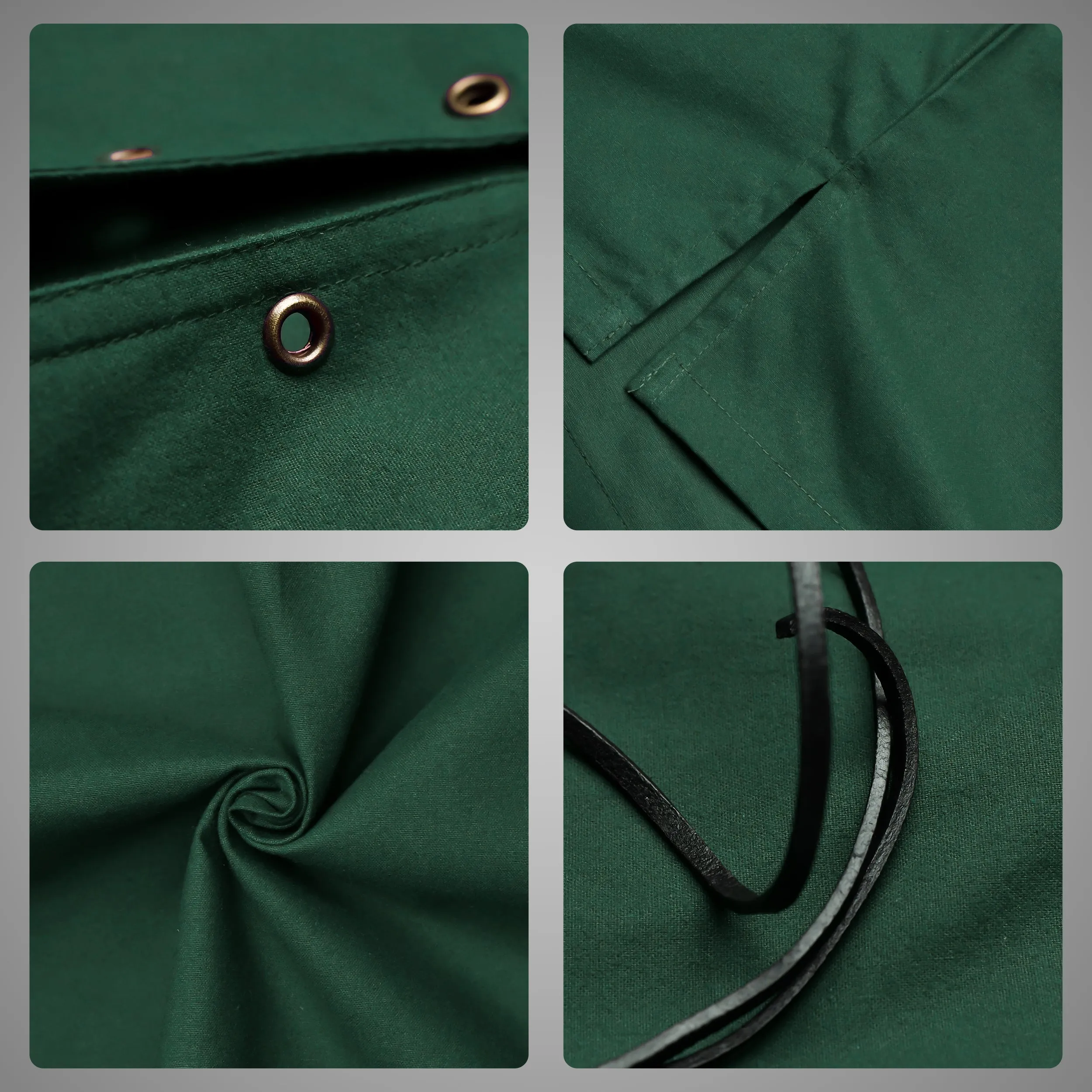 Highland Green Kilt Shirt - Vibrant Scottish Attire
