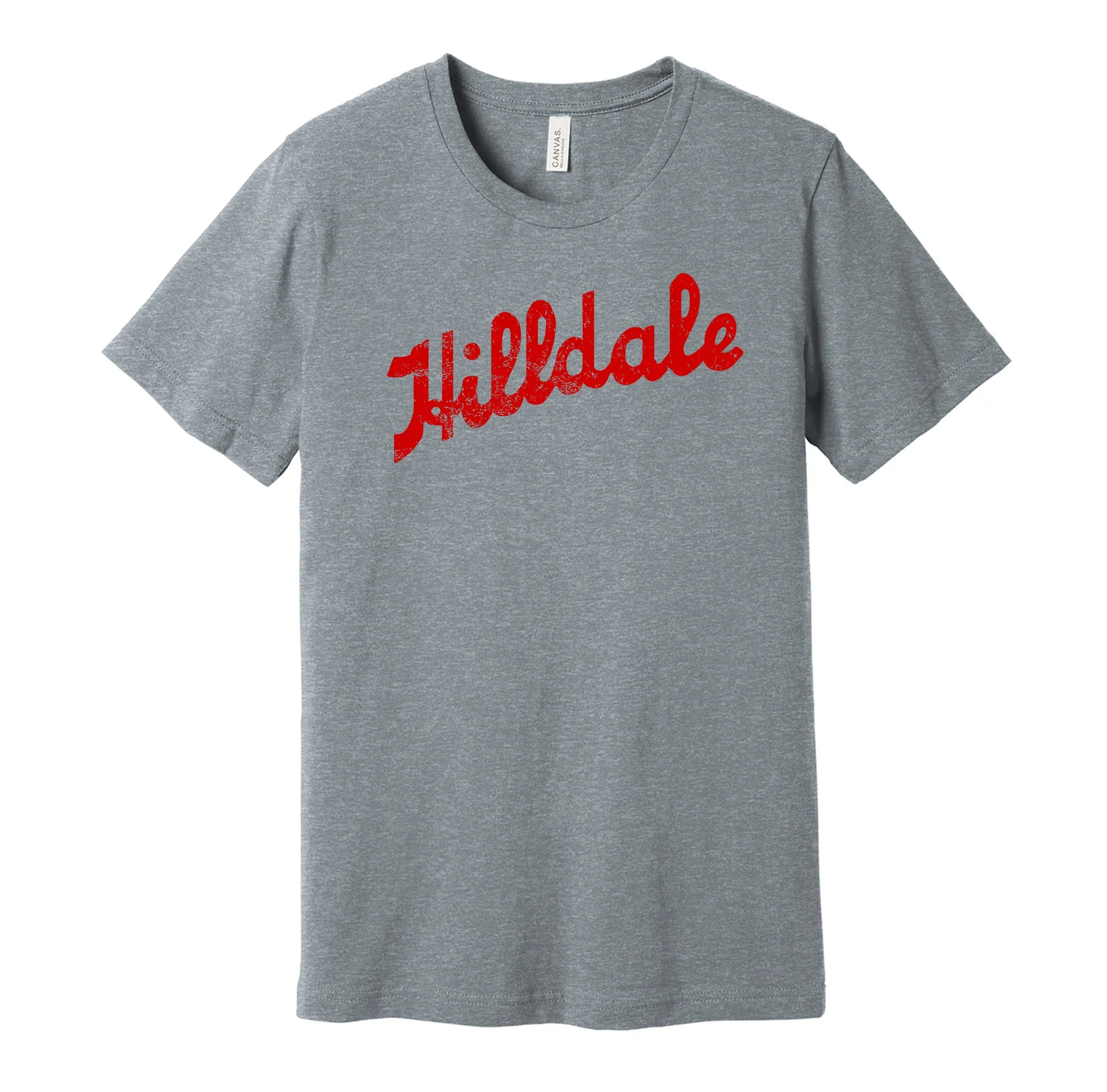 Hilldale Athletic Club Distressed Logo Shirt - Defunct Baseball Team - Celebrate Black Heritage and History - Hyper Than Hype