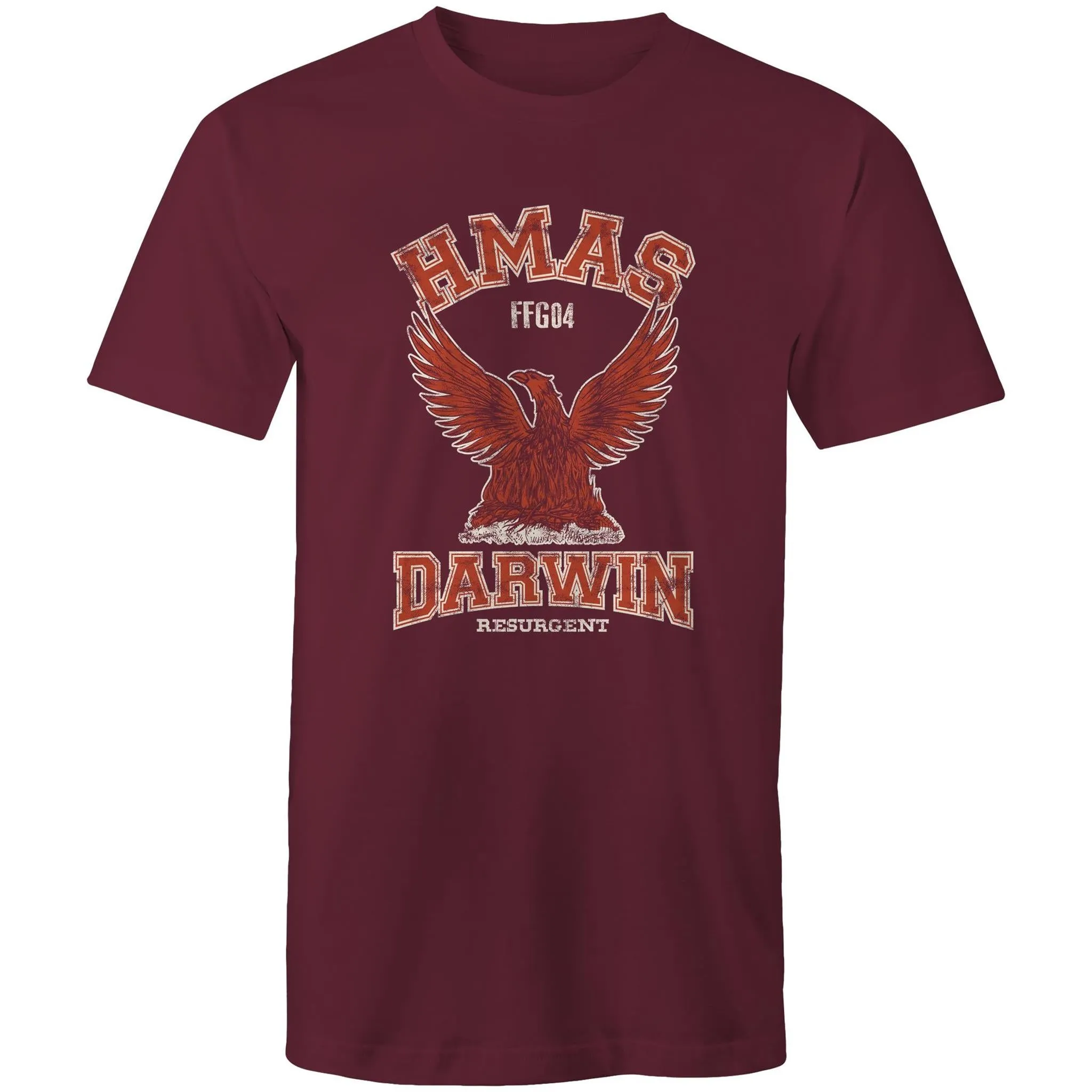 HMAS Darwin FFG04 Style T-shirt colour (Style Alpha)