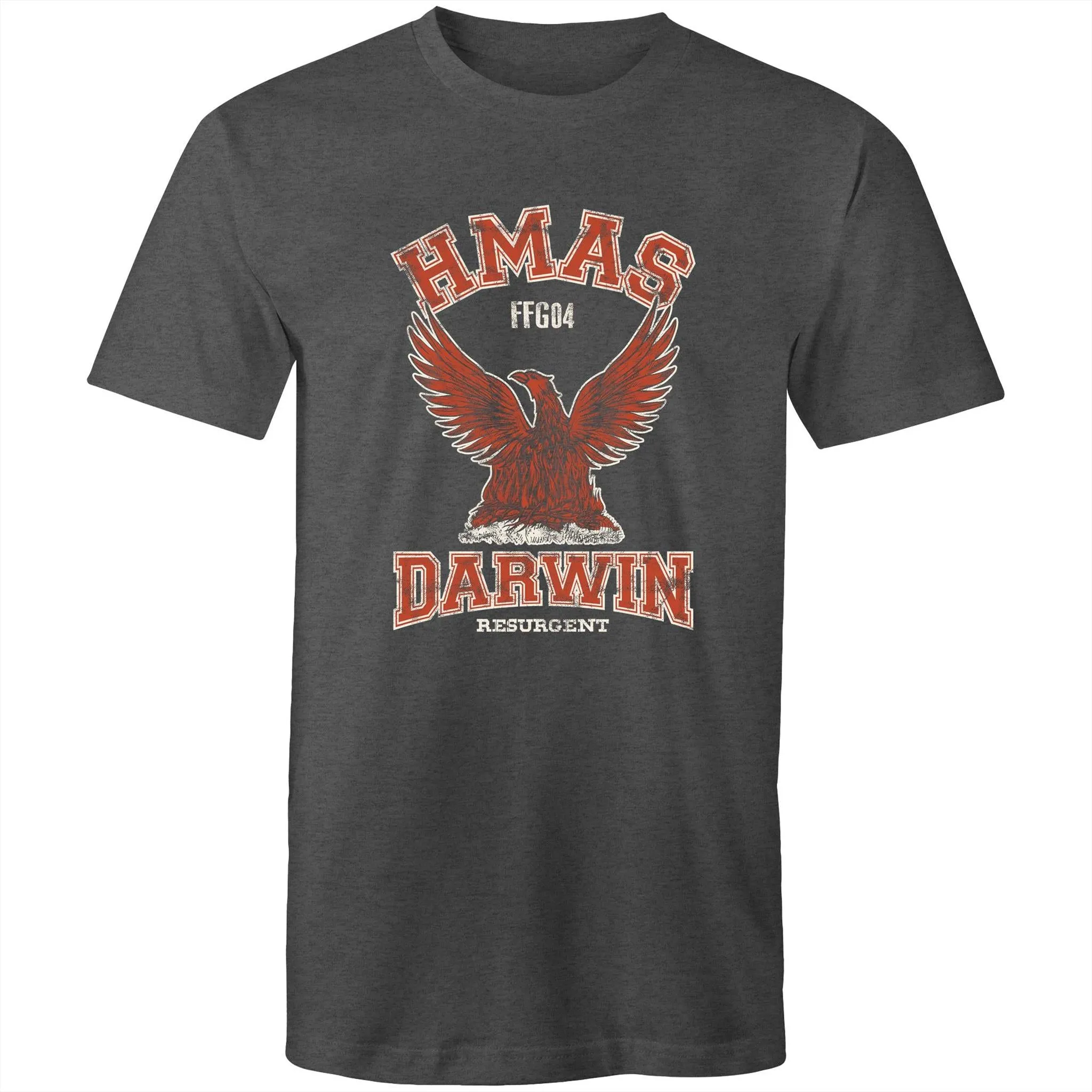 HMAS Darwin FFG04 Style T-shirt colour (Style Alpha)