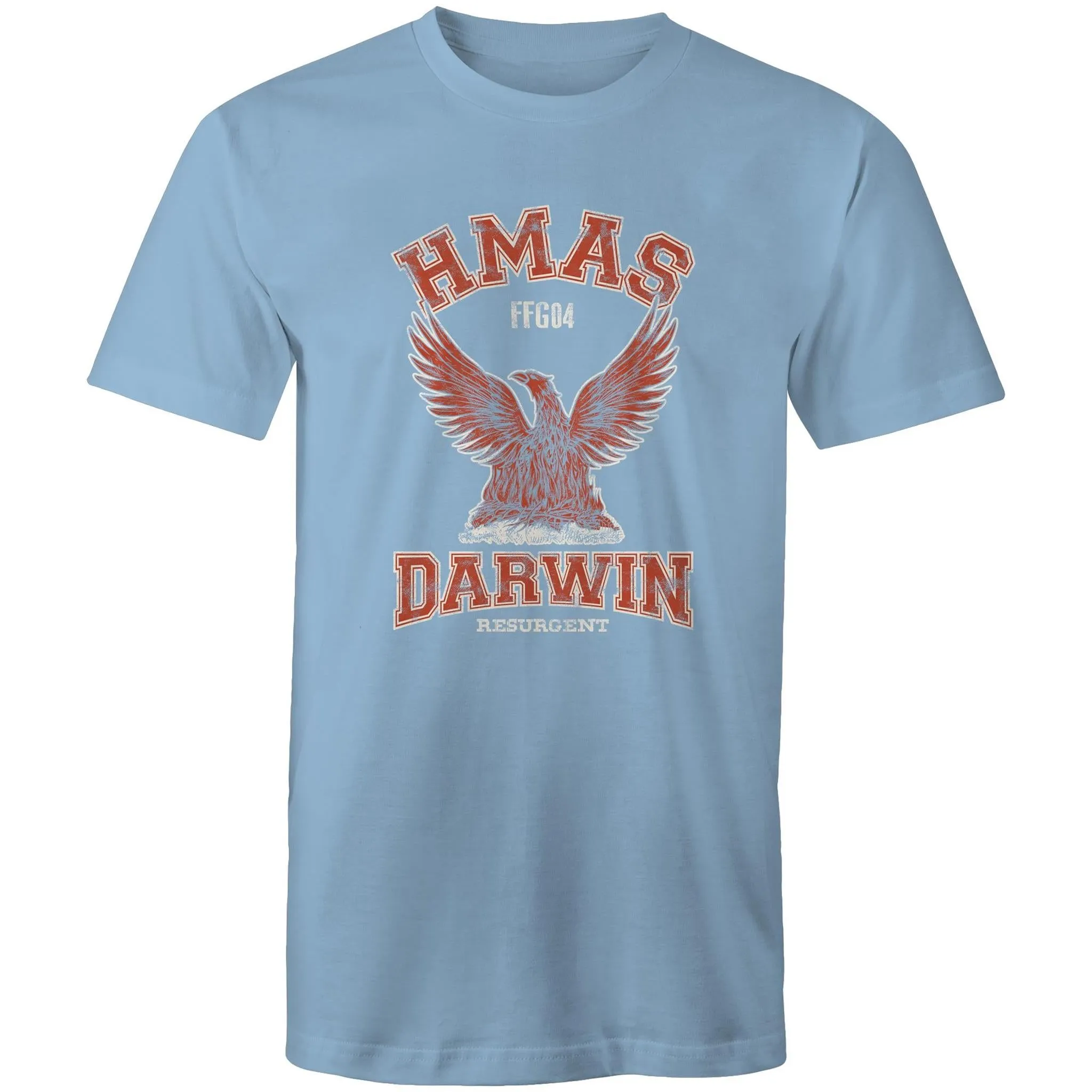 HMAS Darwin FFG04 Style T-shirt colour (Style Alpha)