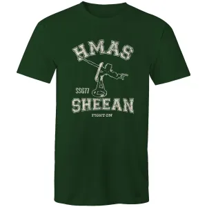 HMAS Sheean SSG77 Men's T-shirt white (Style Alpha)