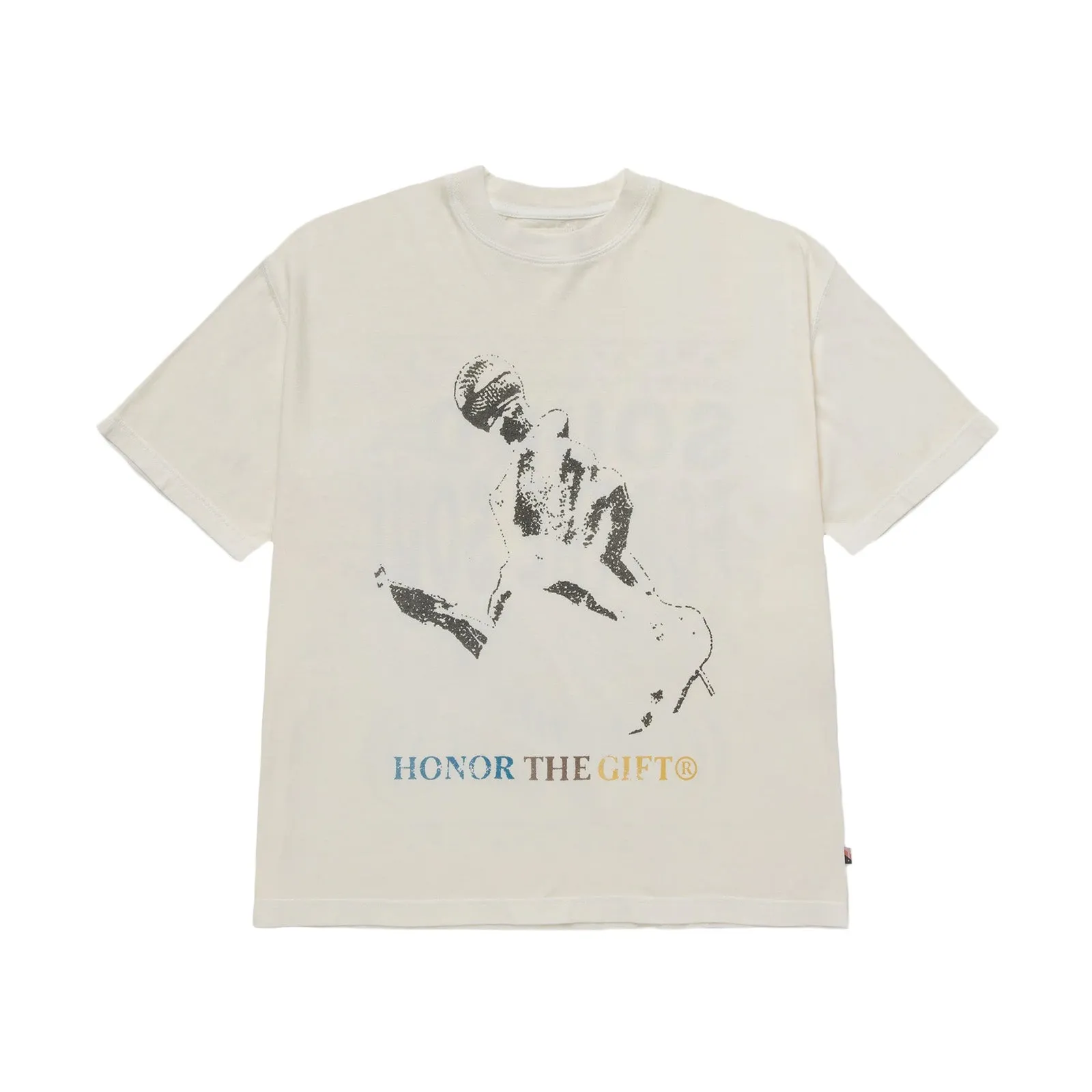 Honor The Gift And Live Direct Tee 'Cream'