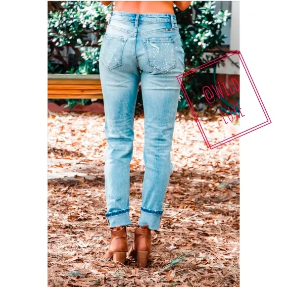 🔥HOST PICK🔥 5🌟 BESTSELLER Luna Distressed Boyfriend
