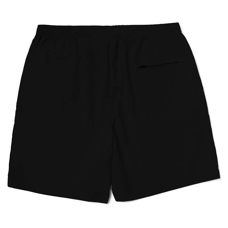 HUF Atlantic Black Easy Shorts