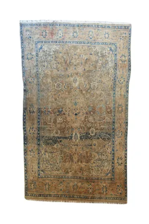 'Hyacinth' Vintage Persian Area Rug- 6'7'' x 11'3''