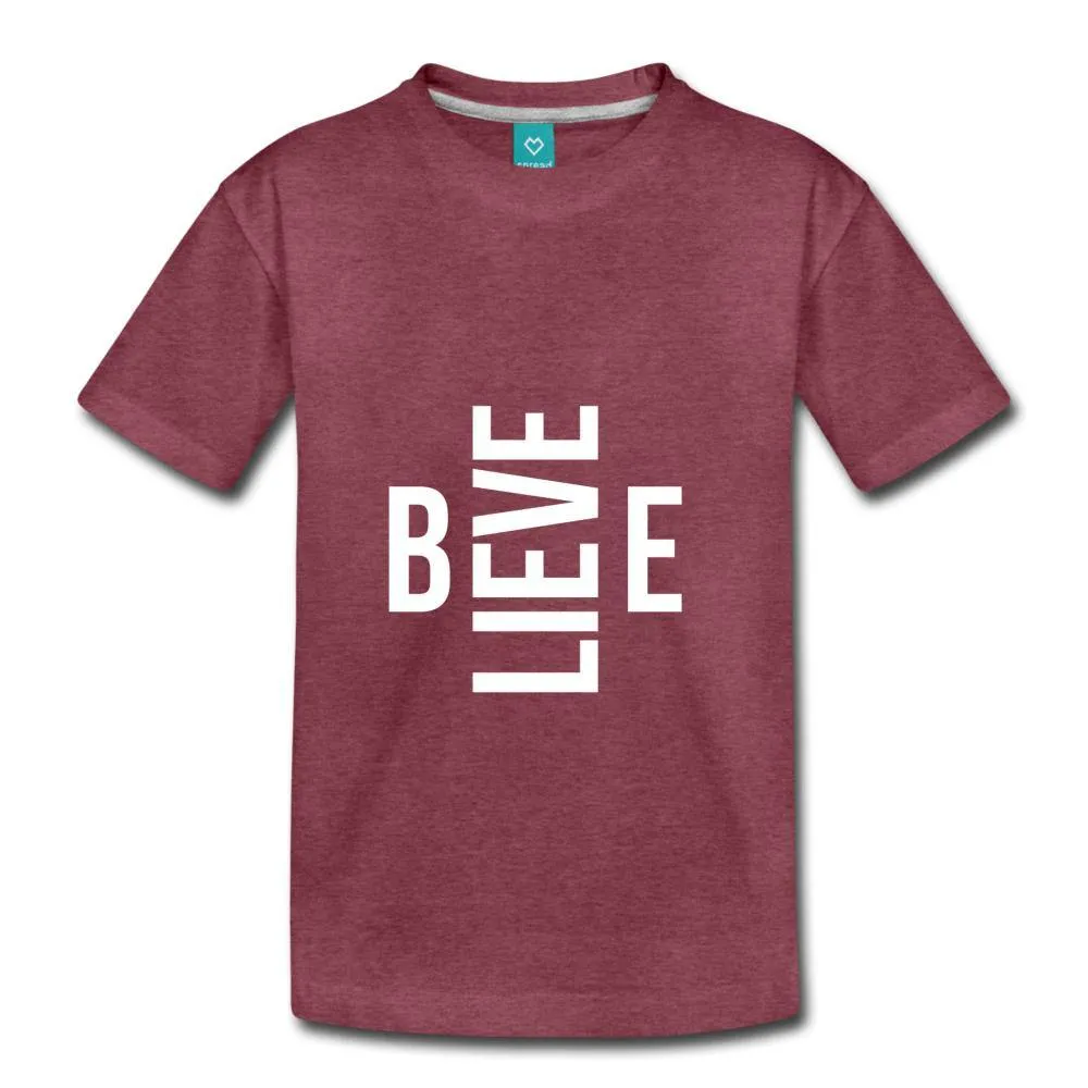 I Believe in Me Kids' Premium T-Shirt