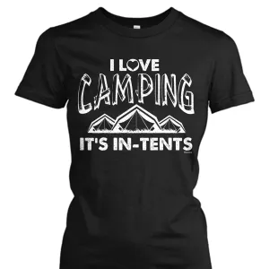 I Love Camping It's In-Tents Shirt