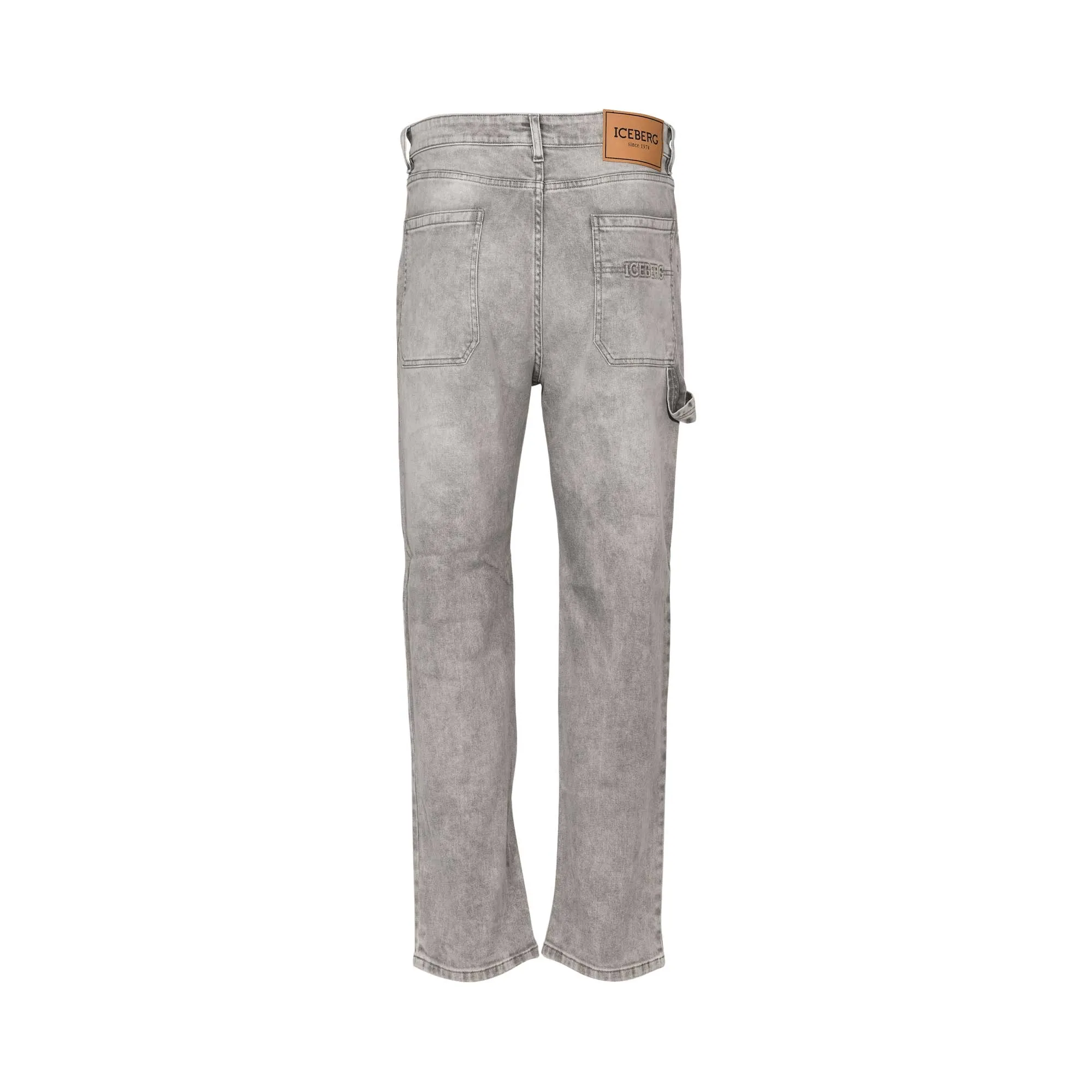 Iceberg Men's Grey Pocket Jeans
