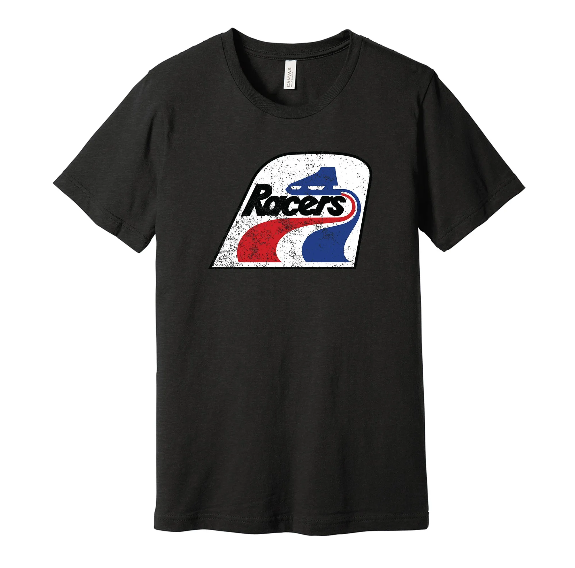 Indianapolis Racers Distressed Logo Shirt - Defunct Hockey Team - Celebrate Indiana Heritage and History - Hyper Than Hype
