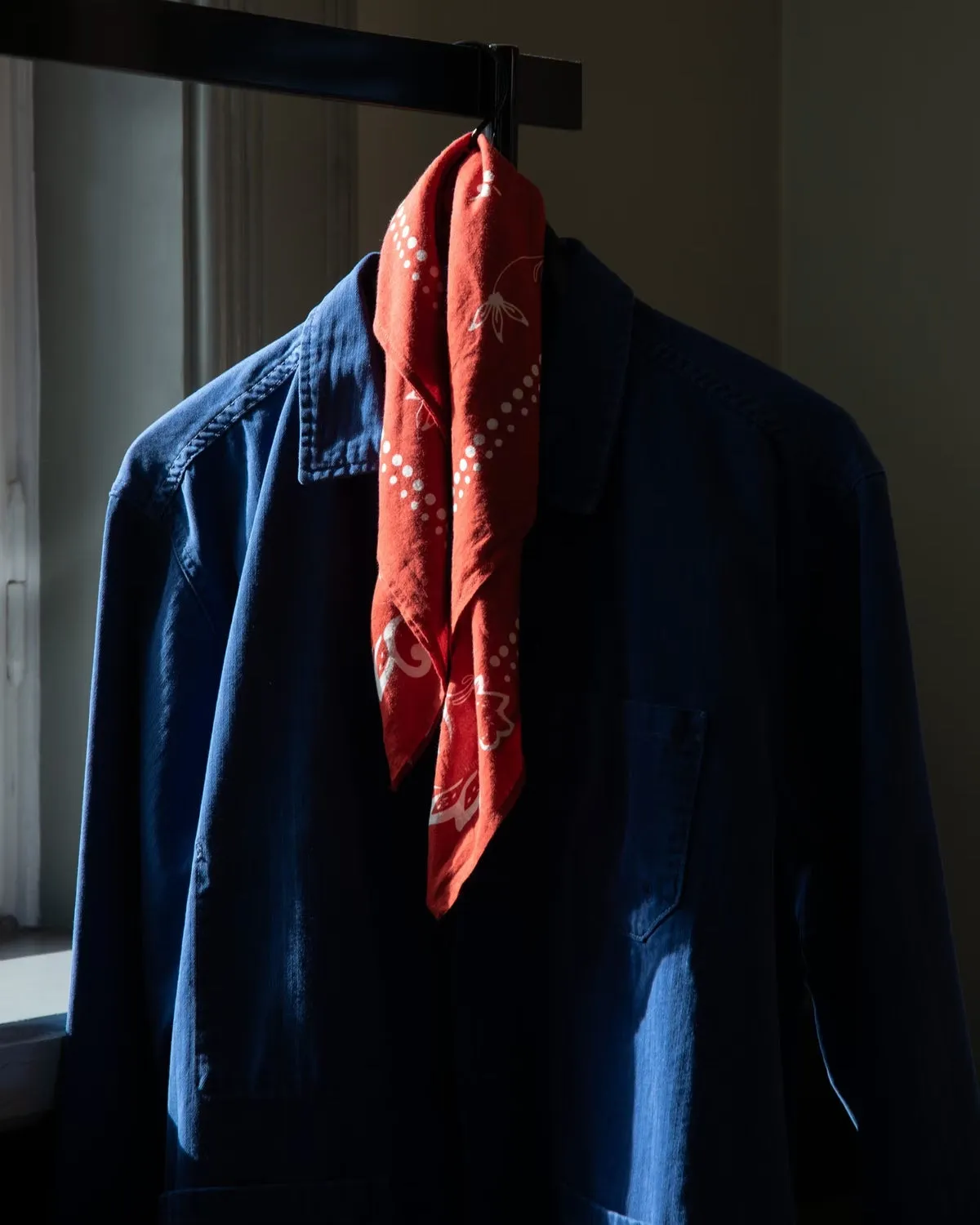 Ingrid Ornament Bandana - Red