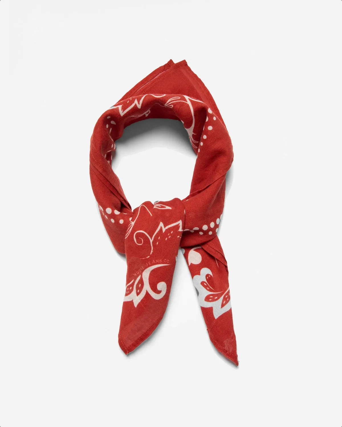 Ingrid Ornament Bandana - Red