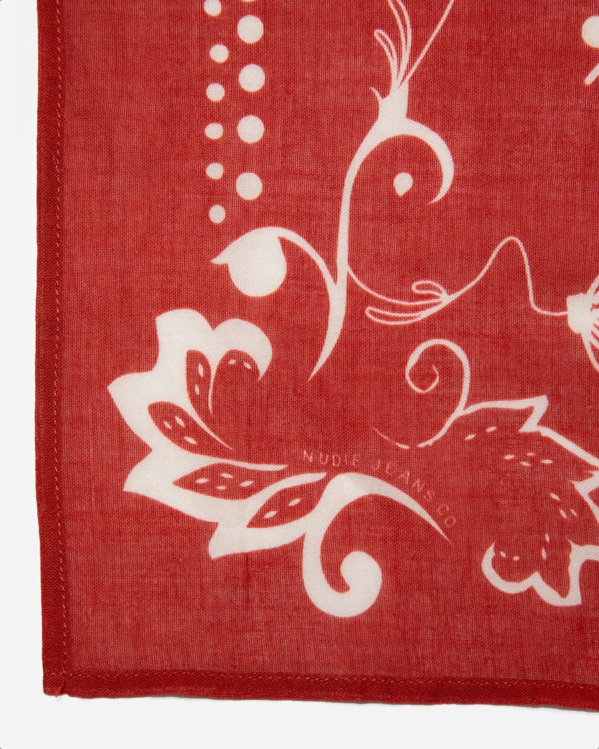 Ingrid Ornament Bandana - Red
