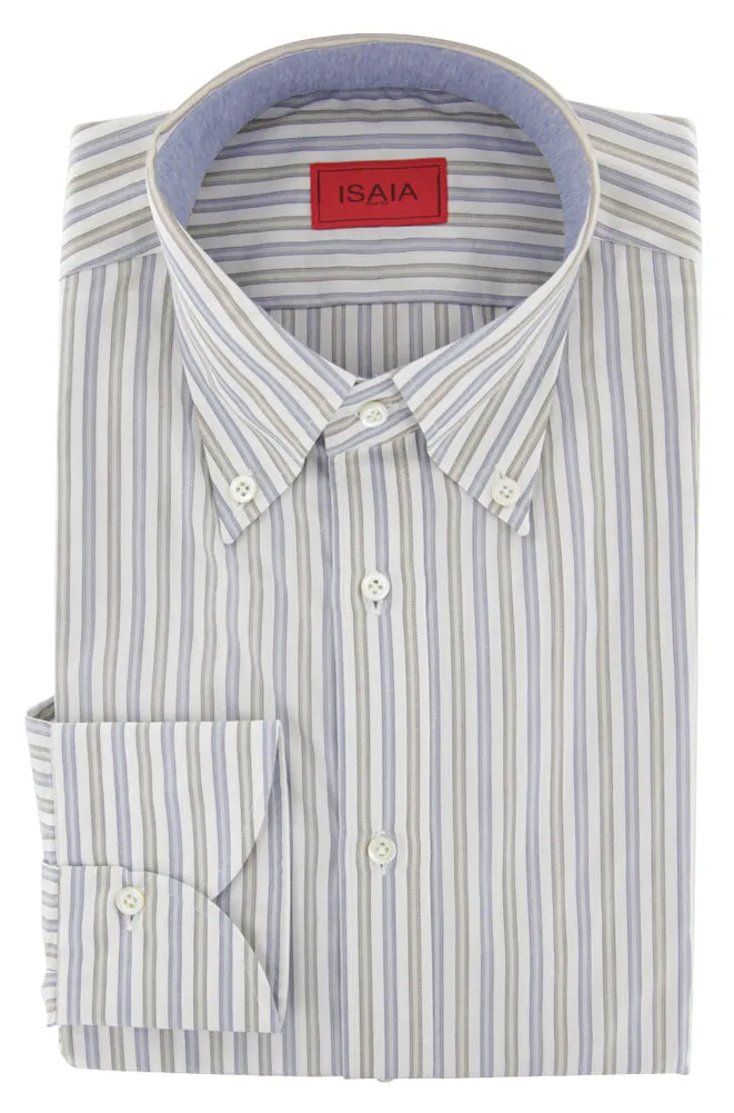 Isaia Light Blue Shirt - Slim
