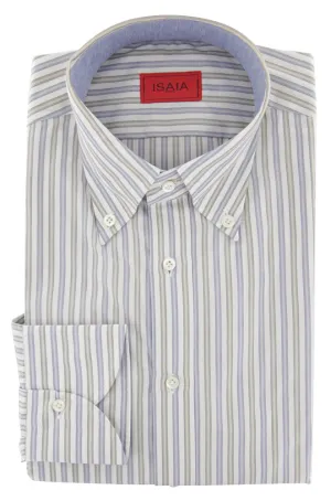Isaia Light Blue Shirt - Slim