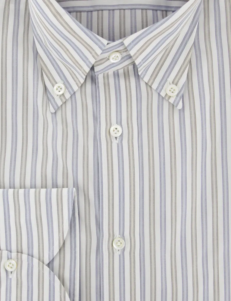 Isaia Light Blue Shirt - Slim