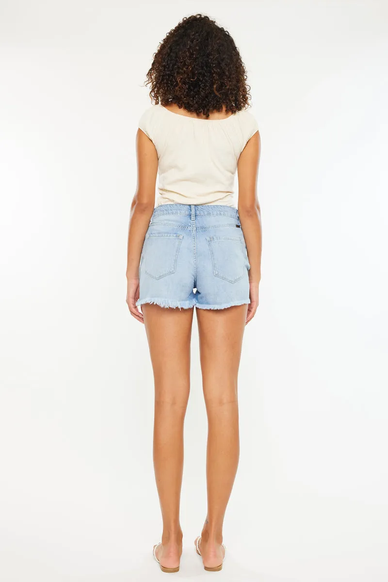 Ivanna Ultra High Rise Mom Shorts