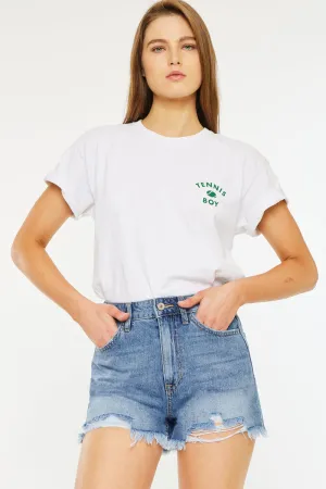 Ivanna Ultra High Rise Mom Shorts