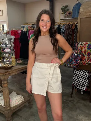 Ivory Chic Skort