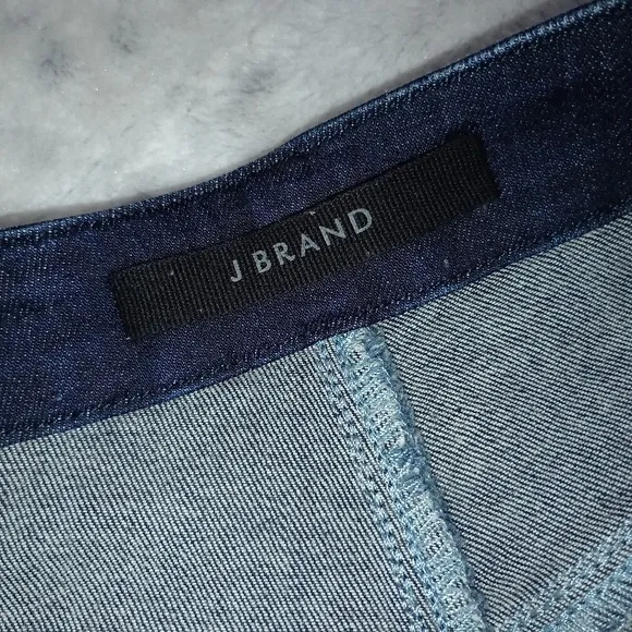 J Brand Natasha Sky High Crop Skinny &quot;Reality&quot; Ladies 26 Dark Wash EUC