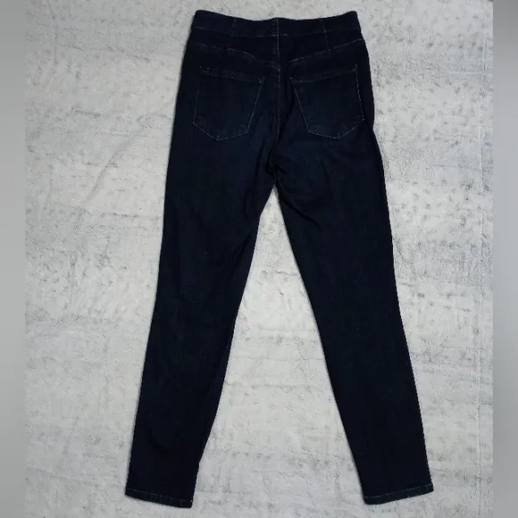 J Brand Natasha Sky High Crop Skinny &quot;Reality&quot; Ladies 26 Dark Wash EUC