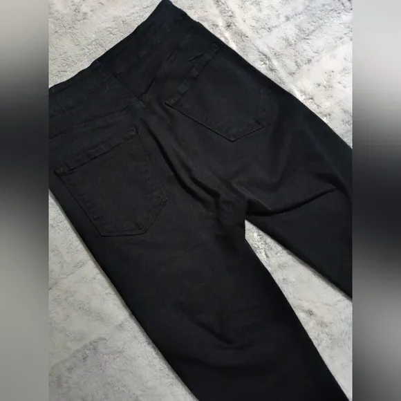 J Brand Natasha Sky High Crop Skinny &quot;Seriously Black&quot; Ladies 26 CURRENT STYLE