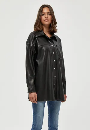 Jamilla Shirt Jacket - Black