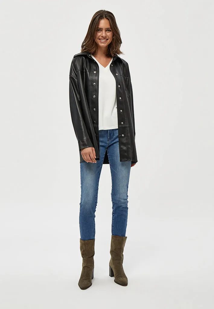 Jamilla Shirt Jacket - Black