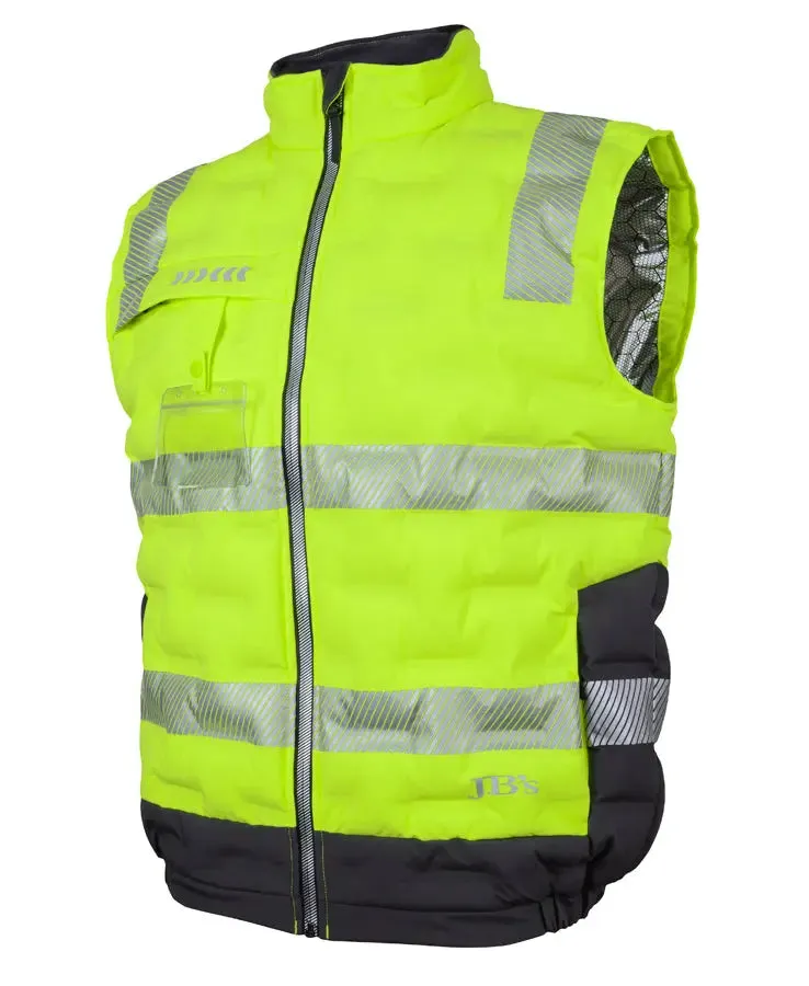 Jb's Hi Vis Graphene Puffer Taped Vest 6DGV