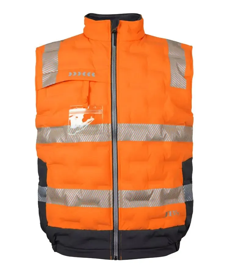 Jb's Hi Vis Graphene Puffer Taped Vest 6DGV