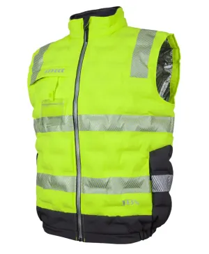 Jb's Hi Vis Graphene Puffer Taped Vest 6DGV