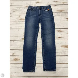 Jeans Skinny By J. Crew In Blue Denim, Size: 4