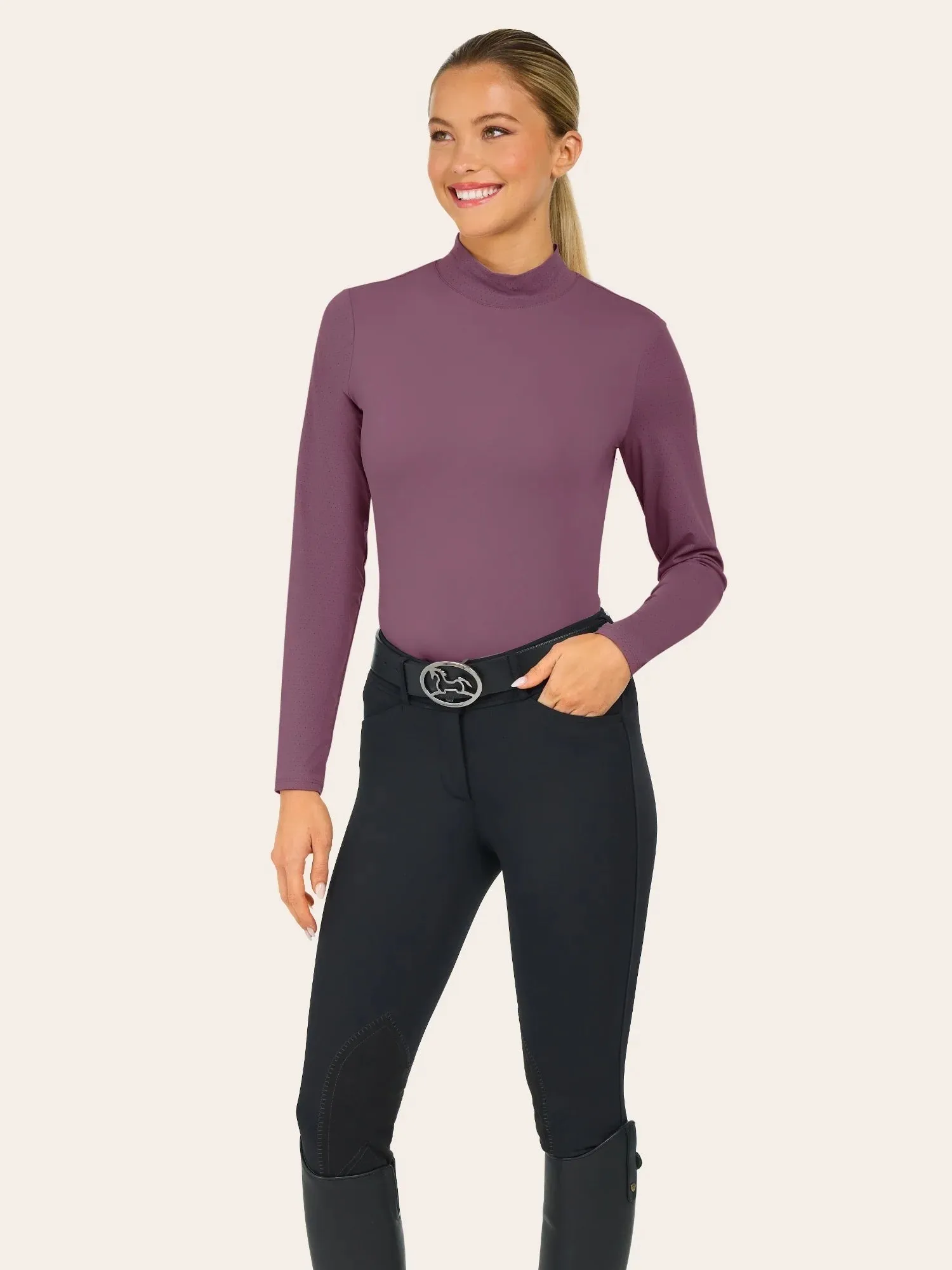 Jemma Mock Neck Shirt